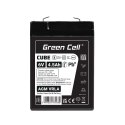 Green Cell Akumulator AGM VRLA 6V 4,5Ah IP54