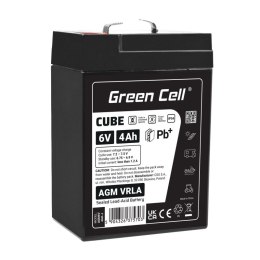 Green Cell Akumulator AGM VRLA 6V 4Ah IP54