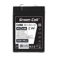 Green Cell Akumulator AGM VRLA 6V 4Ah IP54