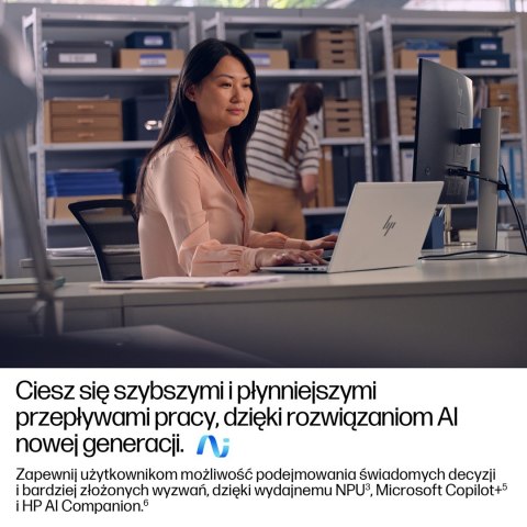 HP EliteBook 6 G1a Ryzen AI 5 340 14.0"WUXGA IPS 300nits AG 16GB DDR5 5600 SSD512 5MP+IR Radeon 840M W11Pro Pike Silver aluminiu