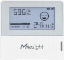Milesight AM103 Czujnik jakości powietrza LoRaWAN z wyświetlaczem E-INK 3w1 Pomiar: Temperatury Wilgotności CO2 Kompaktowe Rozm