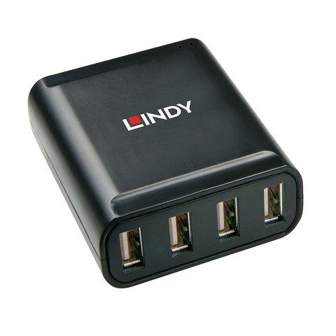 Lindy 42679 huby i koncentratory USB 2.0 Czarny