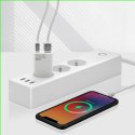 EverActive Ładowarka sieciowa SUPER SLIM QC 3.0 30W 1XUSB 1XUSB-C biała SC-380Q