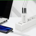 EverActive Ładowarka sieciowa GAN QC 4+ 65W 1XUSB 2XUSB-C biała SC-655Q
