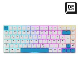 Sharkoon SKILLER SGK50 S3 PBT klawiatura Gaming USB QWERTZ Niemiecki Biały