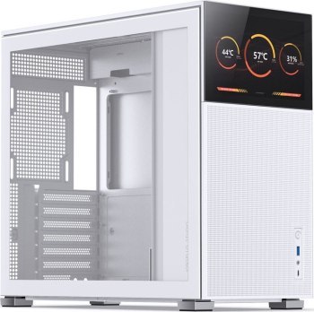 Jonsbo D41 MESH Screen obudowa ATX, Tempered Glass - biały