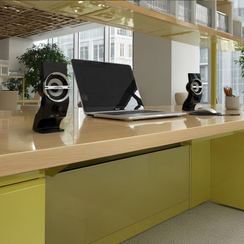 Audiocore Głośniki komputerowe 6W AC805 USB Black