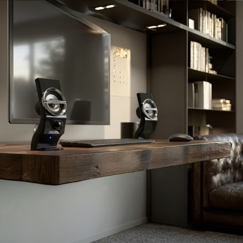 Audiocore Głośniki komputerowe 6W AC805 USB Black