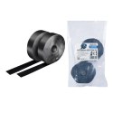 LogiLink Zestaw samoprzylepnych taśm kablowych,5m,czarny