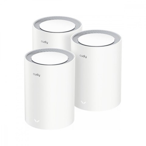 Cudy Router M3600 System WiFi Mesh BE3600 Gigabit Dual Band Wi-Fi 7 Mesh Solution 3-Pak