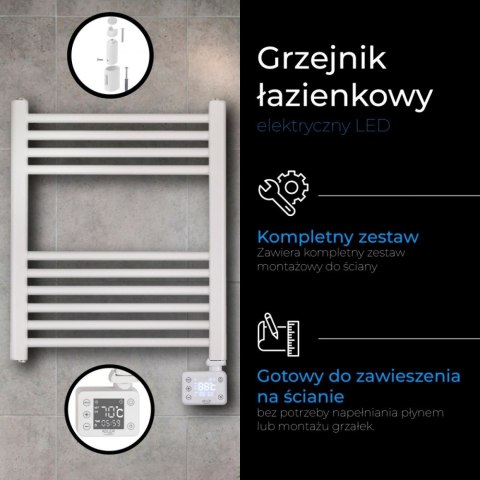 Adler Grzejnik łazienkowy elektryczny LED AD7823