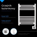 Adler Grzejnik łazienkowy elektryczny LED AD7823