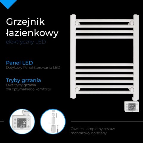 Adler Grzejnik łazienkowy elektryczny LED AD7823