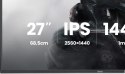 IIYAMA Monitor 27 cali GB2741QSU-B1 IPS,QHD,144Hz,1ms,2xUSB, Adaptive G-SYNC,HDMI,DP,350cd, HAS (150) PIVOT