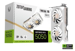 ZOTAC Karta graficzna GeForce RTX 5050 TWIN EDGE OC 8GB GDDR6 128bit 3DP/HDMI biała