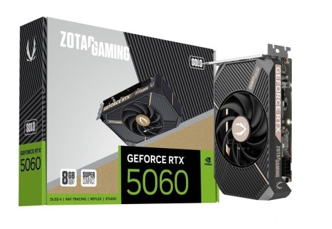 ZOTAC Karta graficzna GeForce RTX 5060 SOLO 8GB GDDR7 128bit 3DP/HDMI
