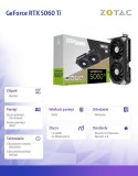ZOTAC Karta graficzna GeForce RTX 5060 Ti 16GB TWIN EDGE OC GDDR7 128bit 3DP/HDMI
