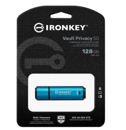 Pendrive KINGSTON IKVP50/128GB (128 GB /Niebieski )