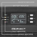 Zasilacz awaryjny UPS Qoltec 3kVA 3000W Power Factor 1.0 LCD EPO USB On-line