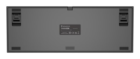 GENESIS Thor 404 TKL klawiatura Gaming USB QWERTZ Niemiecki Czarny
