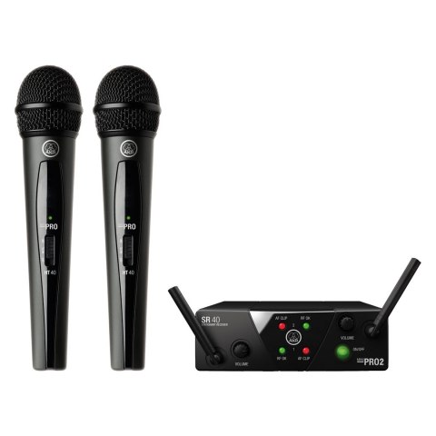 Mikrofonowy zestaw bezprzewodowy AKG WMS40 Mini2 Vocal Set BD US45A/C EU/US/UK