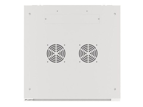 LANBERG SZAFA WISZĄCA RACK 19" 6U 600X600 DRZWI METALOWE SZARA (FLAT PACK) WF01-6606-00S