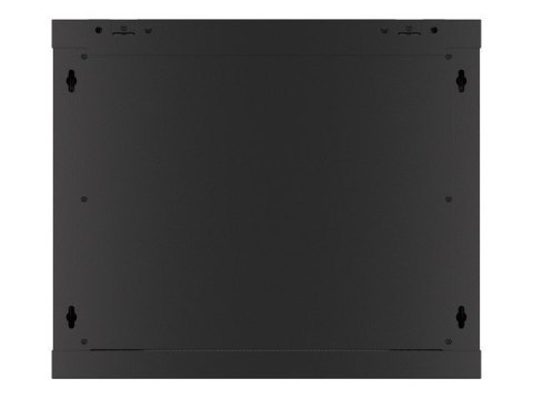 LANBERG SZAFA WISZĄCA RACK 19" 9U 600X600 DRZWI METALOWE CZARNA (FLAT PACK) WF01-6609-00B