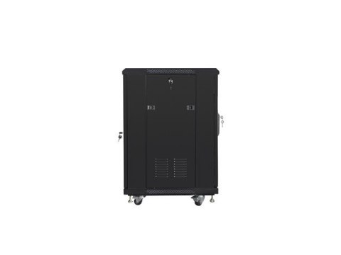 Lanberg FF01-6615-12B stojak 15U Stojak wolnostojący Czarny