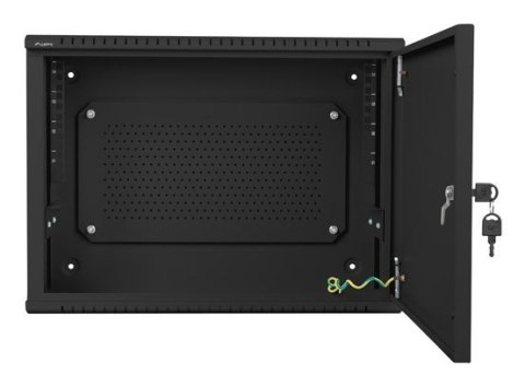 Lanberg WAF1-5203-04-00B stojak 4U Szafa wisząca Czarny