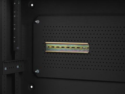 Lanberg WAF1-5203-04-00B stojak 4U Szafa wisząca Czarny