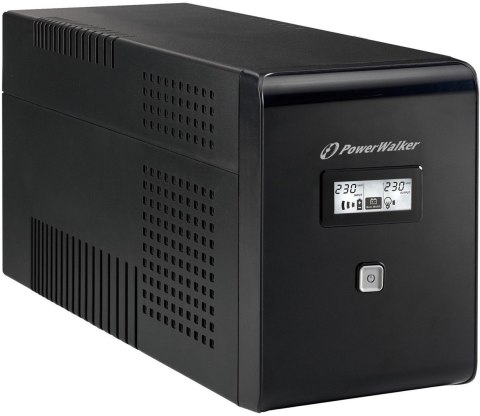 POWER WALKER UPS LINE-IN VI 1500 LCD 1500VA 2X SCHUKO+2X IEC C13, RJ11/45, USB, LCD