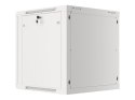 SZAFA INSTALACYJNA RACK WISZĄCA 19" 12U 600X600 SZARA DRZWI METALOWE (FLAT PACK)