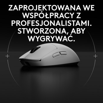 Logitech G Pro 2 Lightspeed Biały