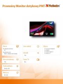 Verbatim Przenośny Monitor dotykowy PMT-14 Full HD