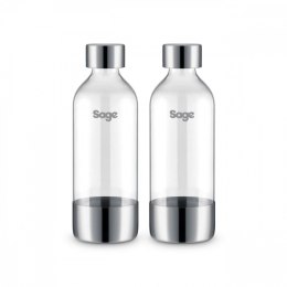 Sage Butelki do saturatora SCA001BSS 1l 2 sztuki
