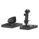 Hori - HOTAS Flight Control System & Mount for PC (Windows 11/10) High-End Flight Stick & Throttle for PC Flight Sims