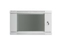 Lanberg WF01-6406-10S stojak 6U Szafa wisząca Szary