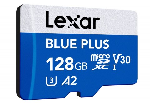 Lexar Karta pamięci microSD 128GB C10 A2 U3 V30 170MB/s Blue Plus