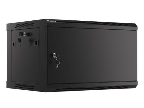 Szafa wisząca Lanberg WF01-6406-00B 6U Czarny