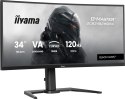 Monitor IIYAMA 86,4 cm (34") GCB3482WQSU-B1 21:9 2xHDMi+DP+USB-C Curv