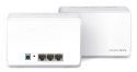 System Mercusys Halo H80X (2-pack) Dual-band (2.4 GHz/5 GHz) Wi-Fi 6 (802.11ax) Biały 3 Wewnętrzny
