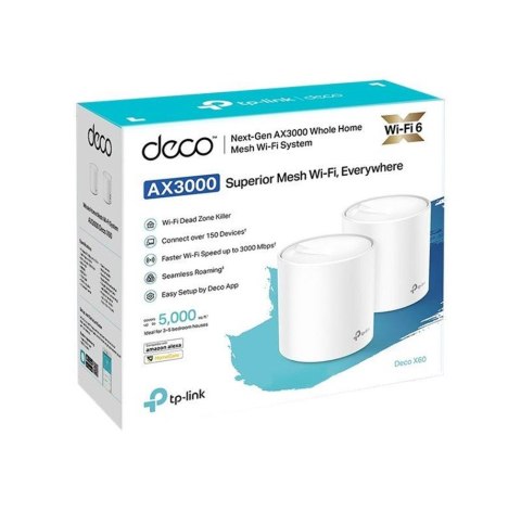 System Wi-Fi Deco X60(2-pak) AX3000