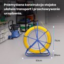 Extralink Pilot do przeciągania kabli Pilot 6mm 200m włókno szklane FRP, śr. 6mm, dł. 200m, żółty