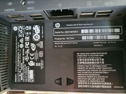 AIO Komputer HP 800 G3