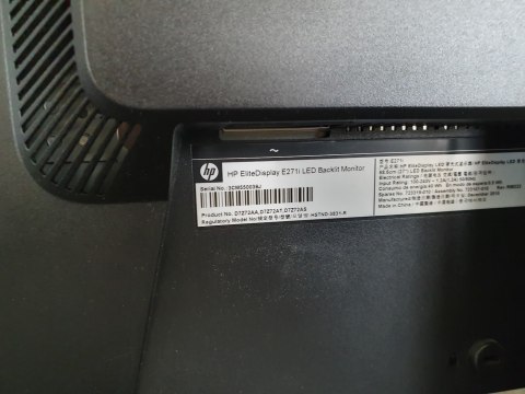 Monitor HP E271i 27" IPS