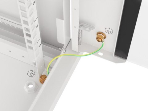 Lanberg WF01-6622-10S stojak 22U Szafa wisząca Szary