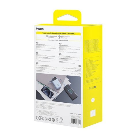 BASEUS POWERBANK QPOW2 20000MAH 30W (NIEBIESKI)
