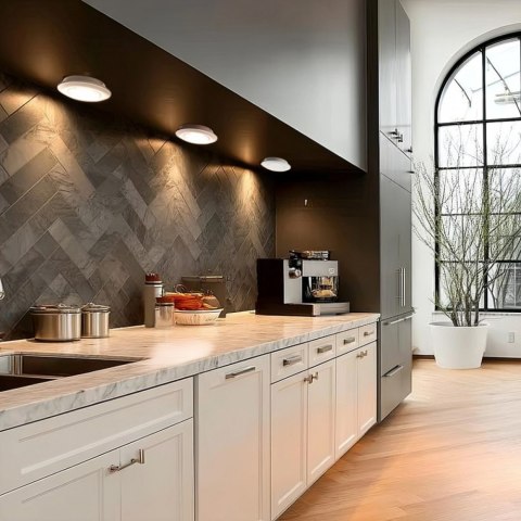 Maclean Lampa zestaw 6 LED Energy z pilotem na baterie 3xAAA MCE165