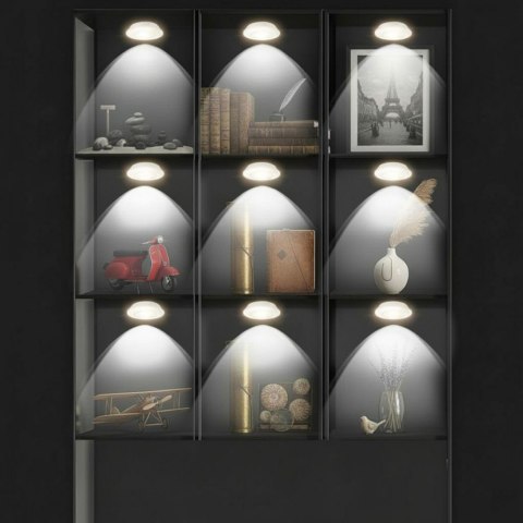 Maclean Lampa zestaw 6 LED Energy z pilotem na baterie 3xAAA MCE165