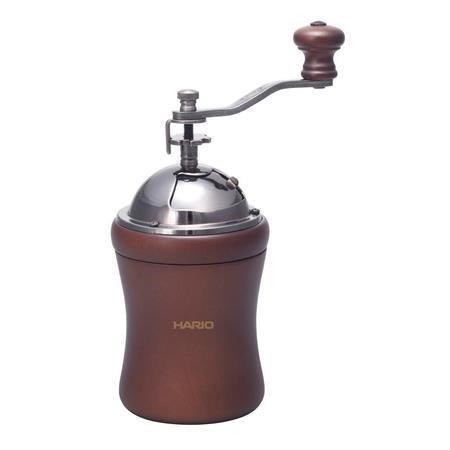 Młynek do kawy HARIO Coffee Mill Dome MCD-2 (ręczny, żarnowy; kolor ciemnobrązowy)